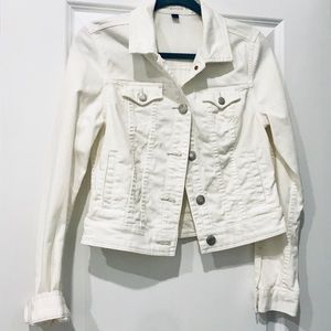 White Jean Jacket